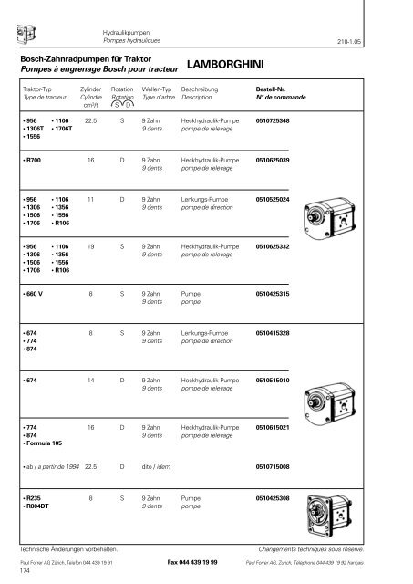 TÃ©lÃ©charger PDF - Paul Forrer AG