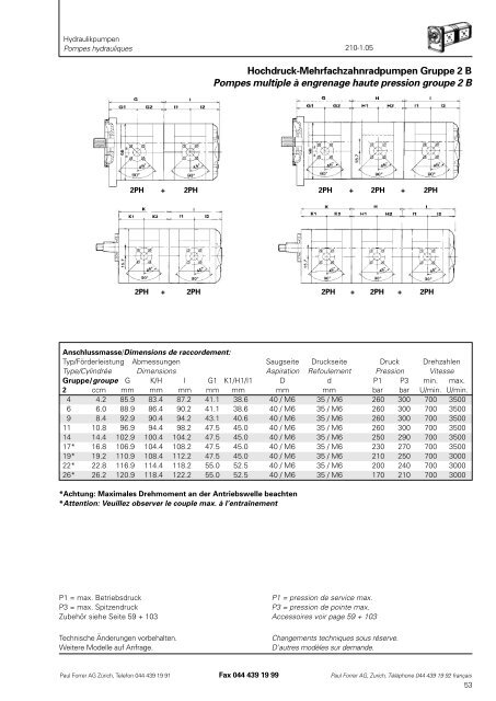 TÃ©lÃ©charger PDF - Paul Forrer AG