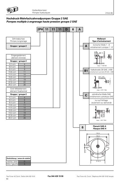 TÃ©lÃ©charger PDF - Paul Forrer AG