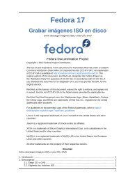 Grabar imÃ¡genes ISO en disco - Fedora Documentation - Fedora ...