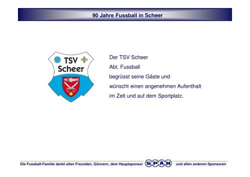 90 Jahre SV [Kompatibilitätsmodus] - TSV-Scheer 1971 eV