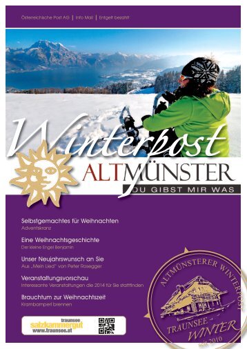 Winterpost Altmünster - Traunsee - Salzkammergut