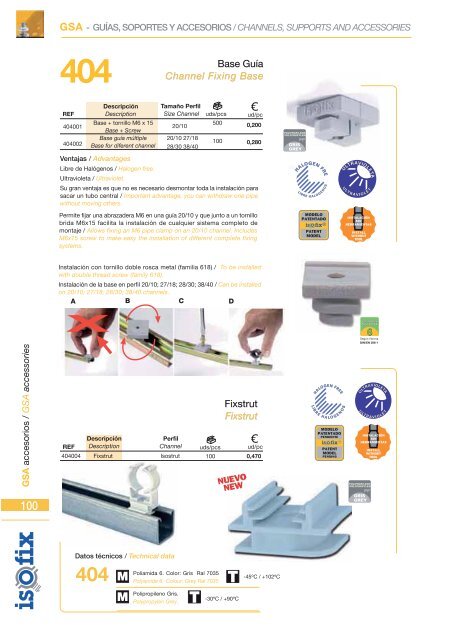 Isofix - Ferreteria-anserjo