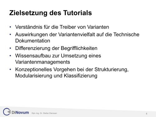 CM12 - Produktorientiertes Variantenmanagement in der ... - tekom