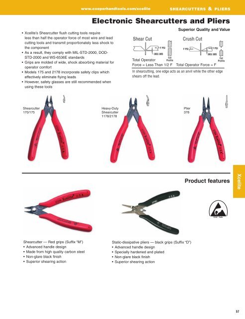 Xcelite® Catalog - Cooper Hand Tools