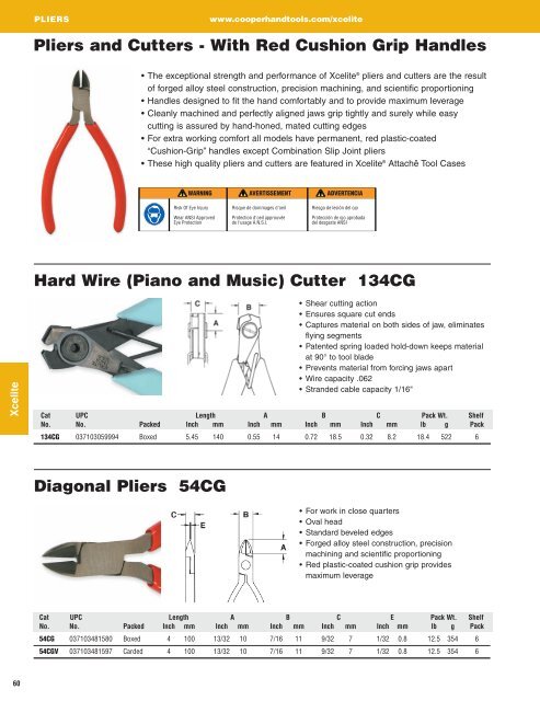 Xcelite® Catalog - Cooper Hand Tools