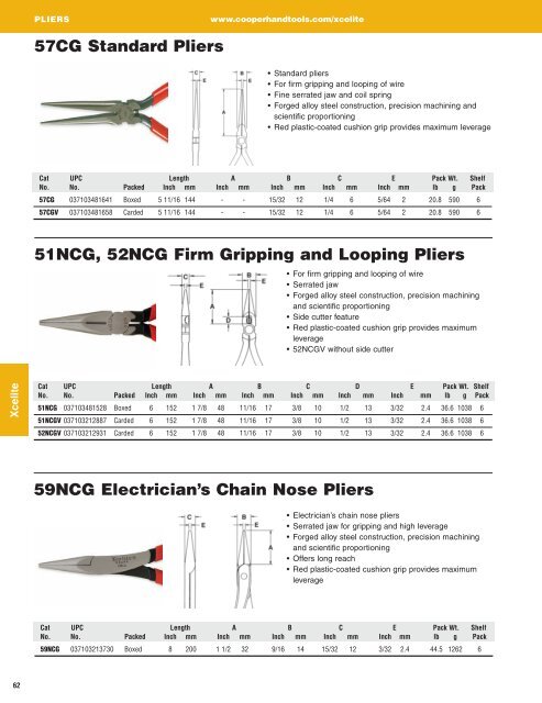 Xcelite® Catalog - Cooper Hand Tools