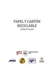 PAPEL Y CARTÓN RECICLABLE