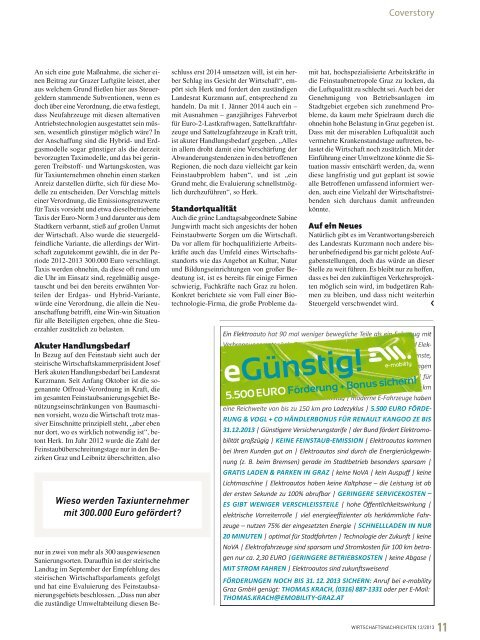 Ausgabe 12/2013 Wirtschaftsnachrichten Süd