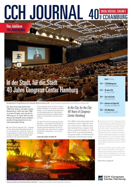 40 Jahre CCH Journal