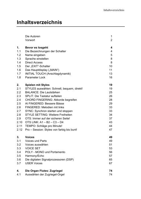 Praxisbuch als PDF Datei - Hallo PSR-9000/Pro &amp; Tyros Freunde