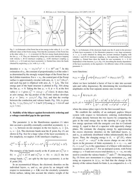 Electrons in bilayer graphene - Physics at Lancaster University