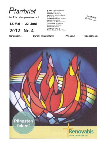 Pfarrbrief Nr 04 vom 12.05.-22.06.2012 - Arzfeld