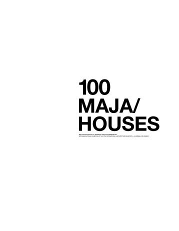 100 maja/houses - Eesti Arhitektuurikeskus