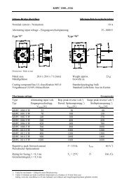 Datenblatt, KBPC - Datasheets.pl