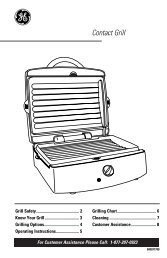 Contact Grill - GE :: Housewares