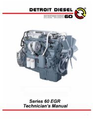 Series 60 EGR - Diesel Equipment Technology