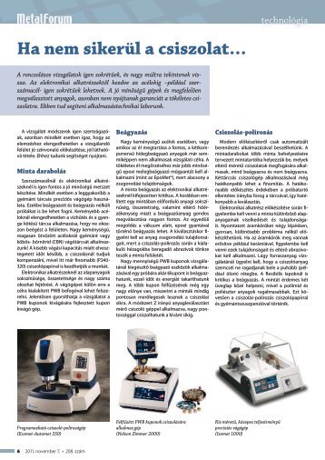 Ha nem sikerül a csiszolat… - MetalForum