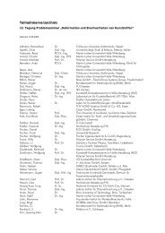 Teilnehmerverzeichnis