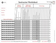 Instructor Worksheet