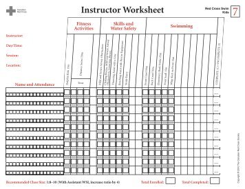 Instructor Worksheet