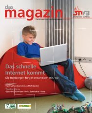 Kundenmagazin Winter 2013 - Stadtwerke Bamberg