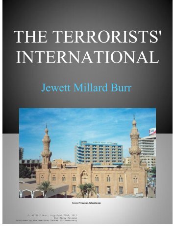 The Terrorists' International - American Center for Democracy