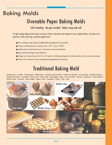Baking Mold.qxd - Qualita Paper Products
