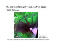 Thermal monitoring of volcanoes from space