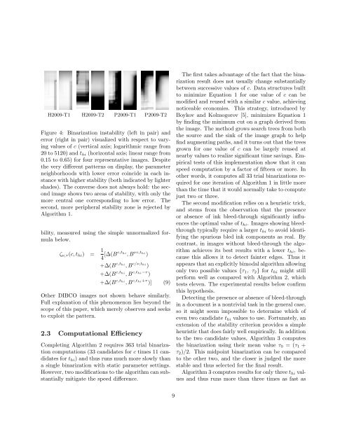 Document Binarization with Automatic Parameter Tuning