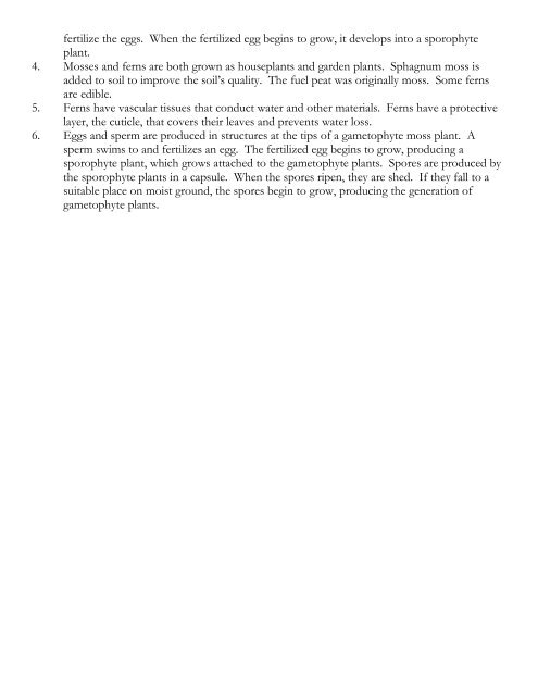 Miller & Levine Chapter 26 Review Answer Key