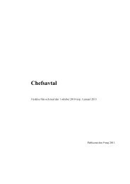 (Chefsavtal ) i PDF-format - Arbetsgivarverket