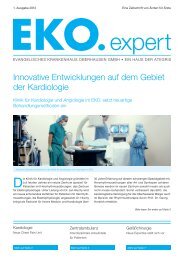 Innovative Entwicklungen auf dem Gebiet der Kardiologie