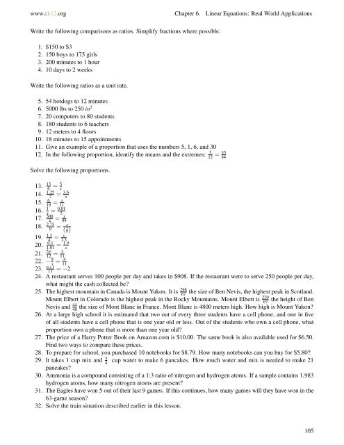 1.1 Integers and Rational Numbers