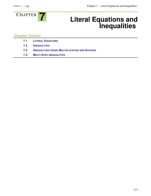 1.1 Integers and Rational Numbers