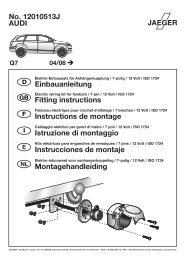 AUDI No. 12010513J Einbauanleitung Fitting ... - Autoteilefrau.eu