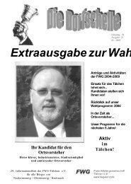 Extraausgabe zur Wahl - Freie Wählergemeinschaft Konz eV