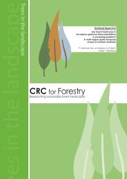CRC Forestry - CRC for Forestry