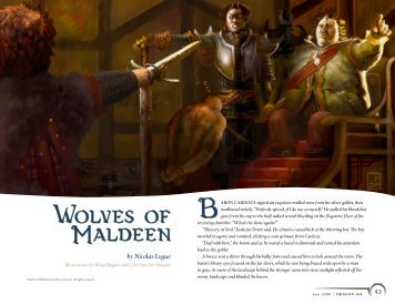 Wolves of Maldeen - Wizards of the Coast