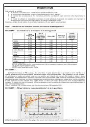 Dissertation - Le PIB et la mesure du dÃ©veloppement _2009-2010_x