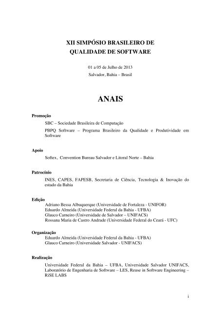 Como engenheiro de software, você foi contratado para que pudesse