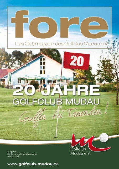 20 jahre - Golfclub Mudau eV