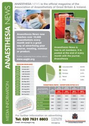 ANAESTHESIA NEW S - aagbi