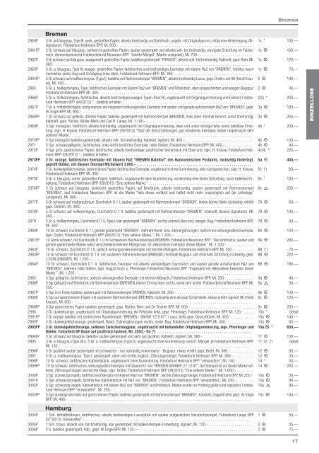 PDF des Briefmarkenkatalogs der 134. Auktion anzeigen