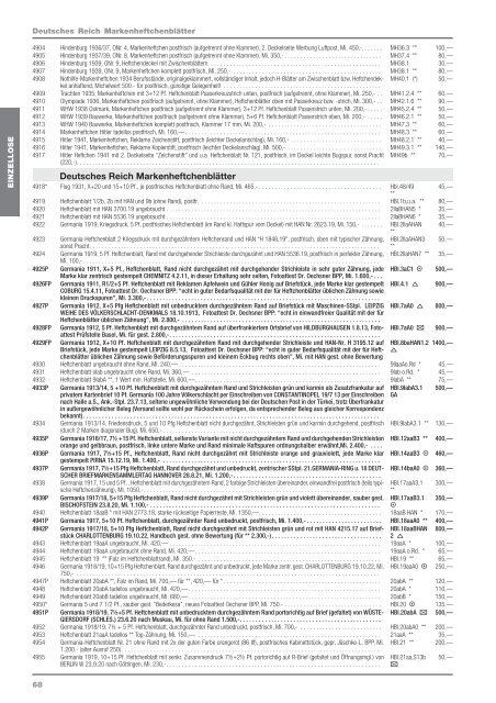 PDF des Briefmarkenkatalogs der 134. Auktion anzeigen