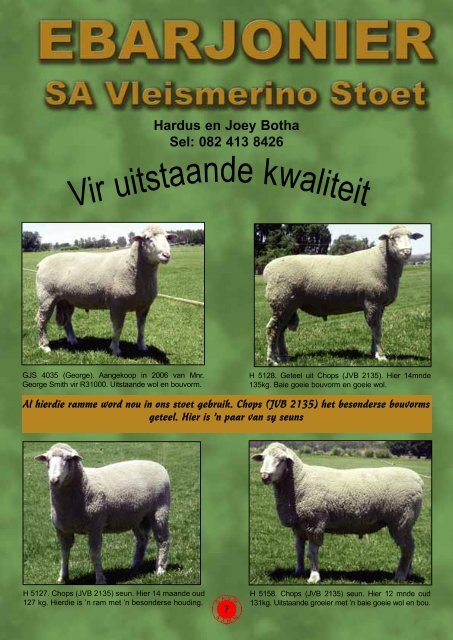 raadslede van die genootskap - savleismerino.net