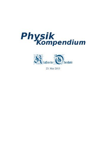 LaTEX Physik Kompendium