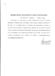 Final Merit List 2010-11 - Kendrapara