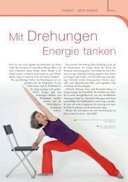 Mit drehungen Energie tanken - YOGA! Das Magazin