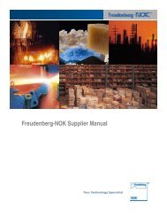 FNST Supplier Manual - Freudenberg-NOK